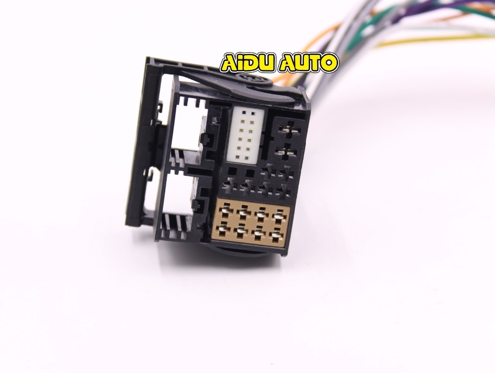 FOR VW 2003 To MQB To PQ Install RCD330 PLUS MIB DIS PRO RADIO MIB std2 pq + PQ TO MQB MIB 2 Upgrade Radio Adapter