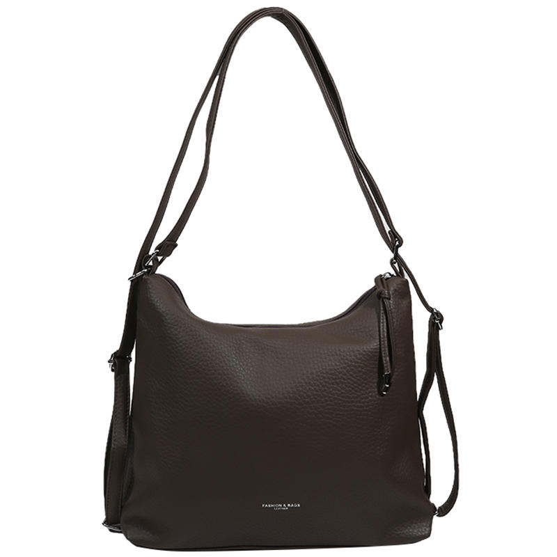 Monitoimireput, pehmeät pestyt pu-nahkaiset olkalaukut, suuren kapasiteetin varkaudenestoinen reppu, koululaukku naisille ja tytöille: Musta