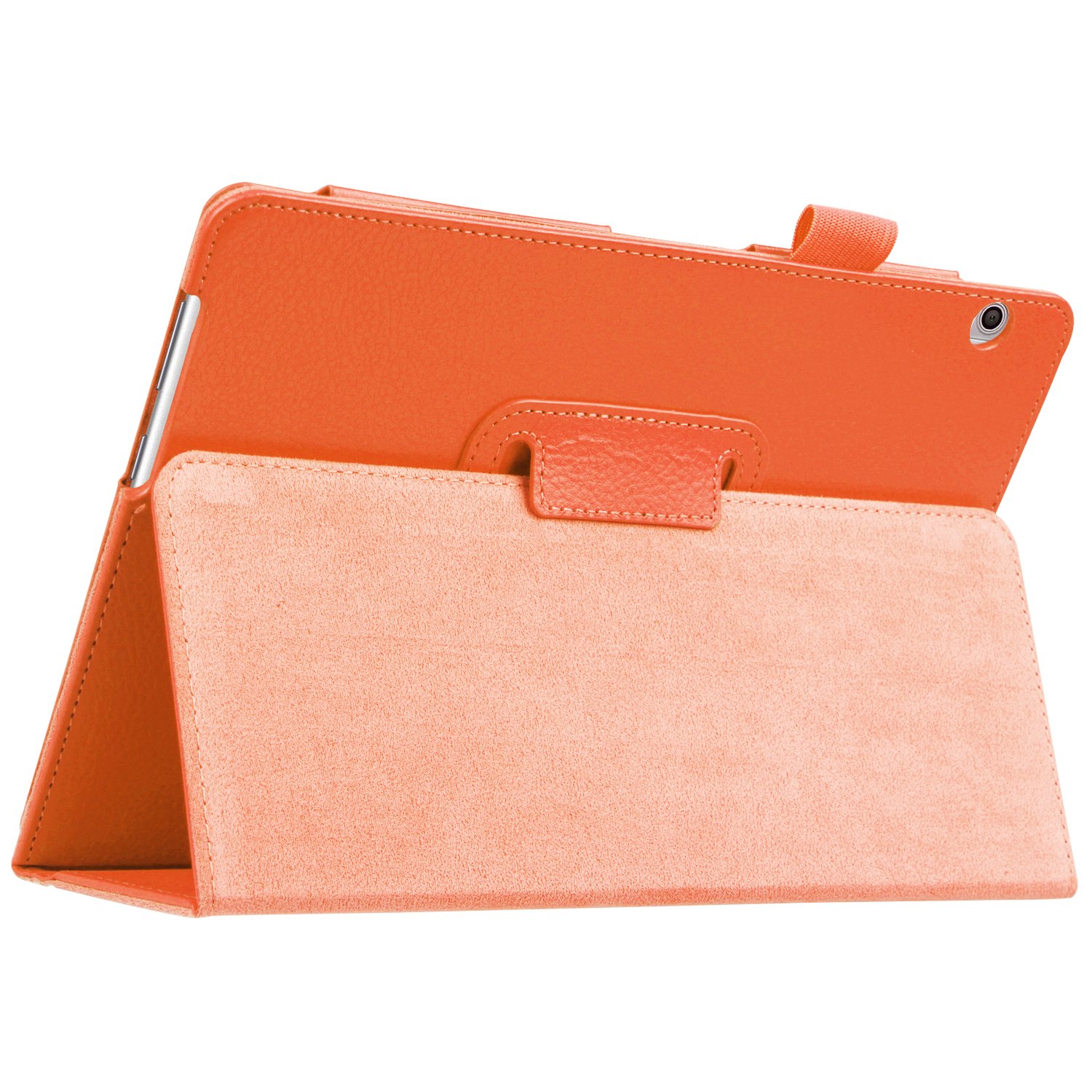 Flip Case for Huawei T3 10 Cover MediaPad T3 9.6 AGS-L09 AGS-L03 PU Leather Smart Stand Cover Honor Play Pad 2 9.6inch Case capa: T3 10 orange