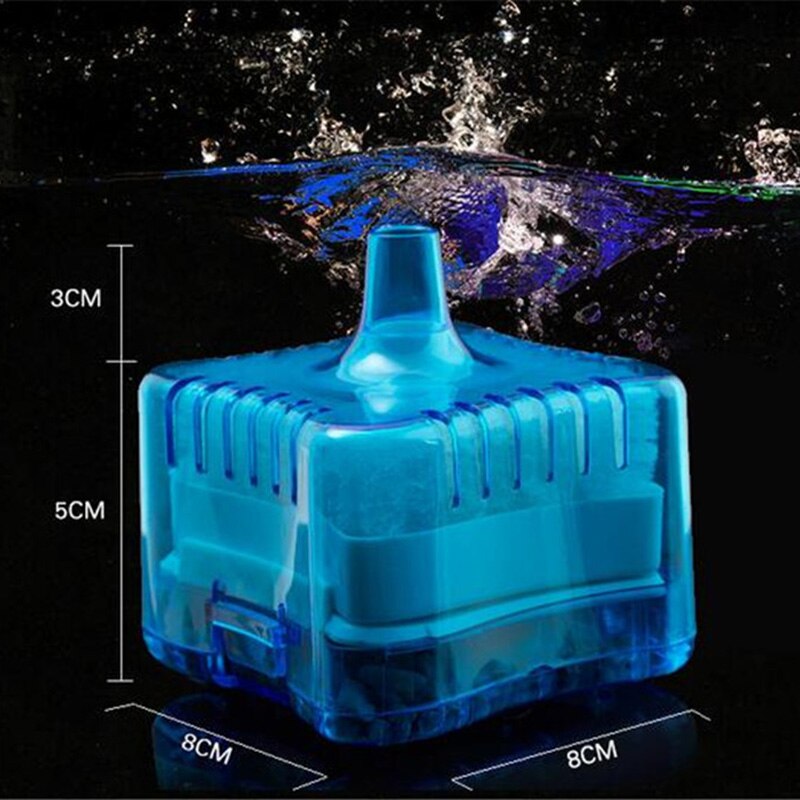 Aquarium vistank super pneumatisch biochemisch geactiveerd koolstoffilter/water biologisch filter