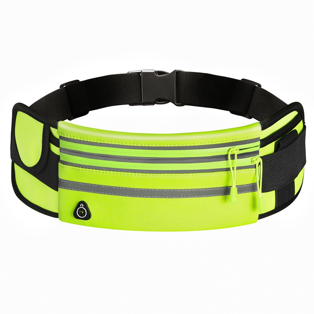 Riem Tas Mannen Running Tas Vrouwen Mobiele Telefoon Bag Voor Running Gym Heuptas Jogging Run Mobiele Telefoon Hydratatie Zak sport Fanny Pack: green