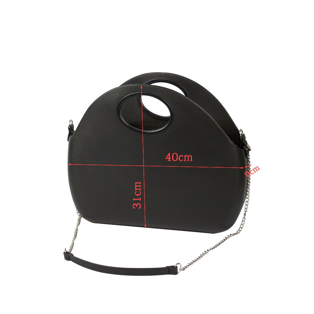 2019 novo saco o corpo da lua com bolso interno à prova dwaterproof água alça de corrente longa para as mulheres saco o lua clássico obag