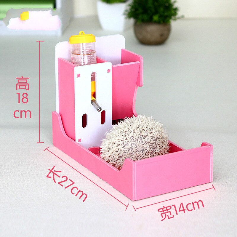 Mini bassin hérisson bouilloire de toilette bouilloire Hamster distributeur d'eau cochon d'inde petit animal de compagnie comprenant la bouilloire d'eau 80ML