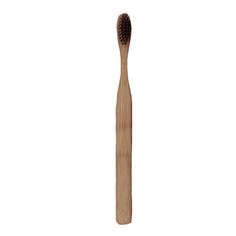 Brosse à dents en bambou , pointe en poils souples, charbon de bois pour adultes, soins buccaux, voyage, 4 couleurs, 1 pièces: 85