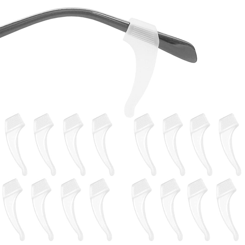 1Pair Silicone Anti Slip Ear Hook Eyeglass Eyewear Accessories Eye Glasses Grip Holder Spectacle Eyeglasses Ear Grip