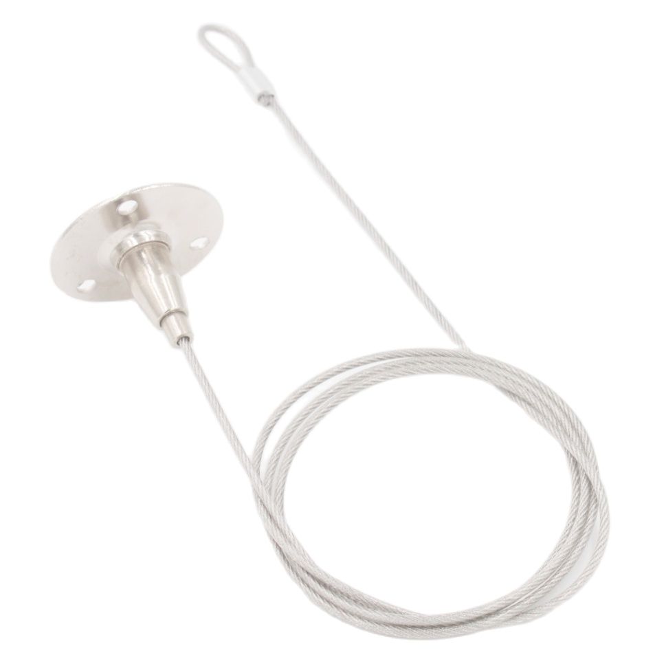 Adjustable Hanger Hooks With Stainless Steel Wire Art Gallery Display Hanging System Accessories 2pcs