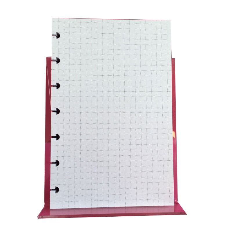 Recambio de papel B6 con matriz de puntos, cuadrícula punteada, hoja suelta con agujero De Seta en blanco, recambio de cuaderno para Página interior