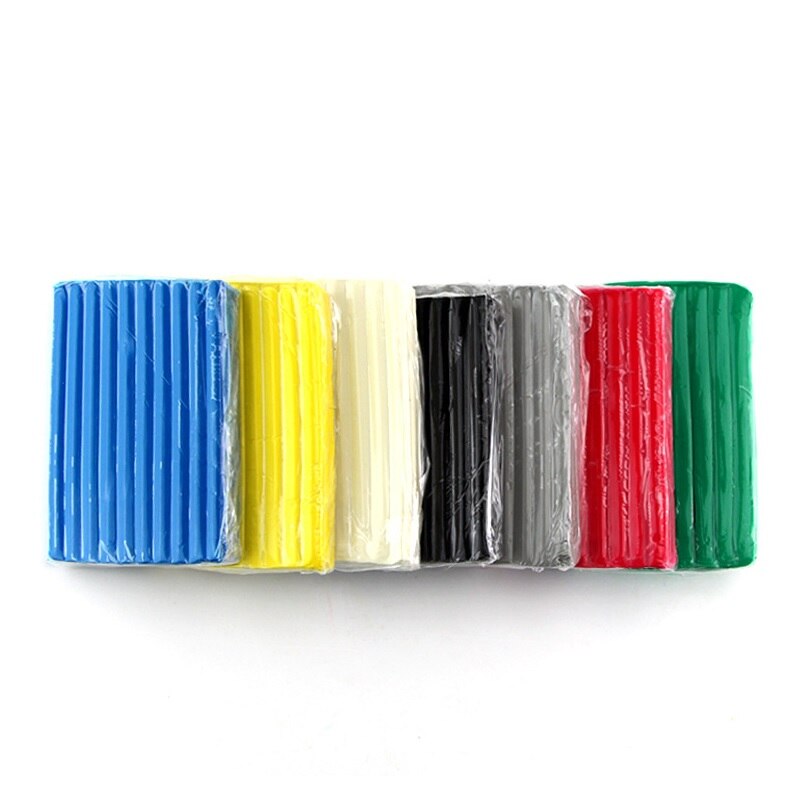 Plastilina de colores para niños, arcilla polimérica de textura suave hecha a mano para hornear, juguete educativo para niños de 12x9x300 cm, 1,6g, 1 unidad