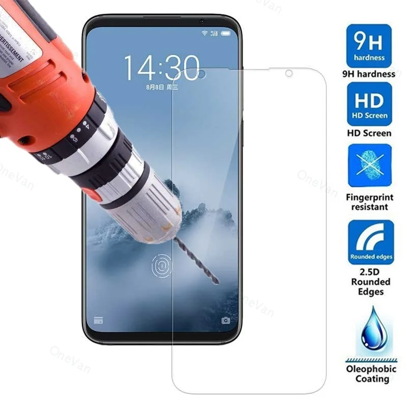 2 Pcs Front Glass 9H HD Screen Protector for Meizu Note 9 8 M2 M3 M5 Note Tempered Film Tempered Glass for Meizu Pro 6 7 Plus 5