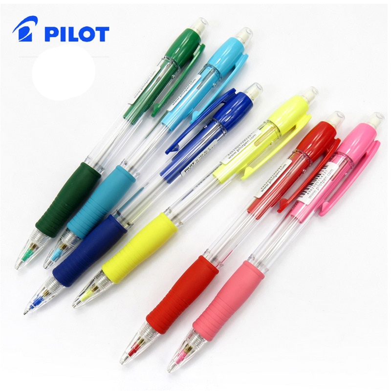 1 piloto japonés lápiz mecánico H-185-SL palo de Color lápiz automático 0,5mm lápiz movible Bolígrafo Retráctil constante por escrito