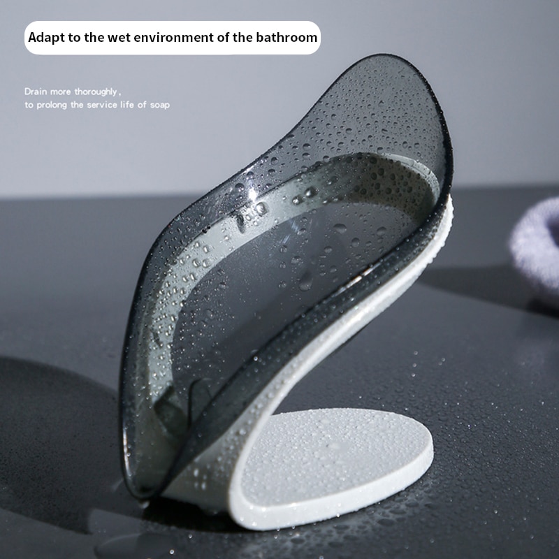 Kształt liścia mydelniczka mydło łazienkowe uchwyt danie tacka robić przechowywania mydło łazienkowe etui na uchwyt akcesoria robić łazienki gadżety robić łazienki