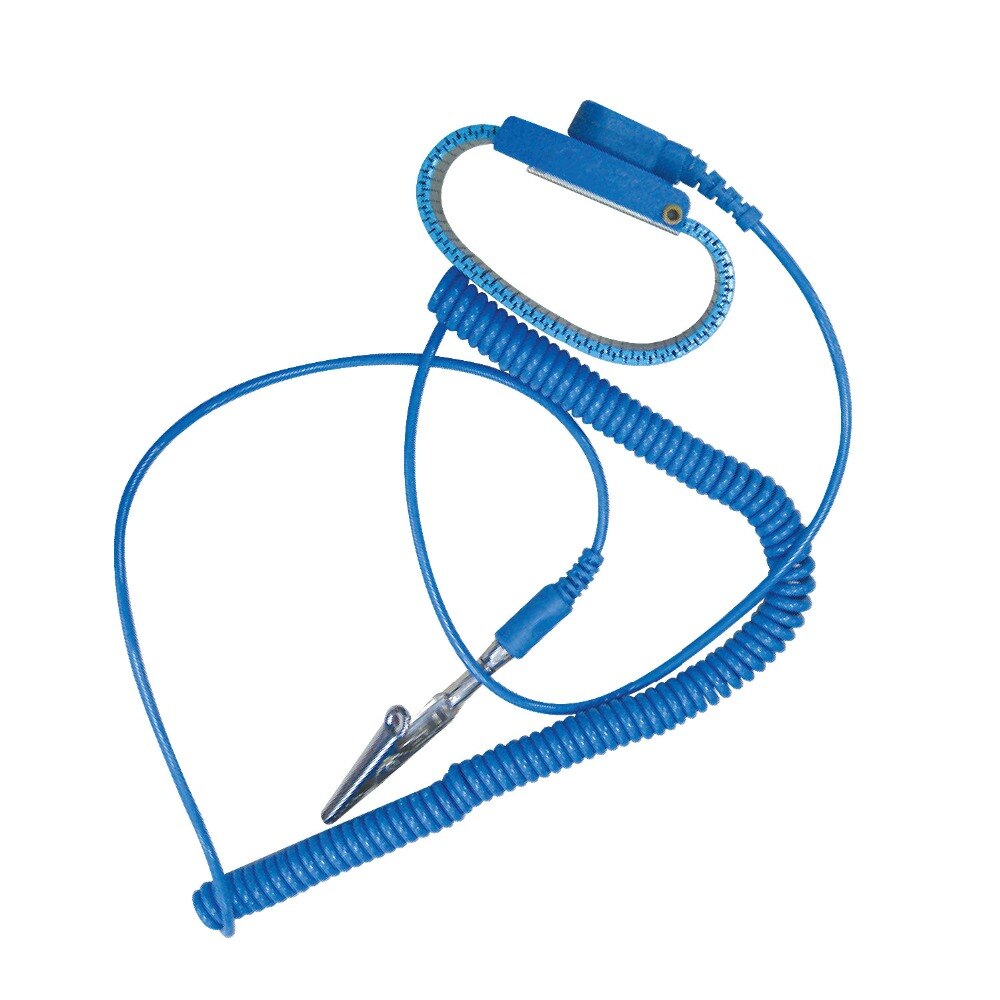 Adjustable Anti Static Bracelet Electrostatic ESD Discharge Cable Reusable Wrist Band Strap Hand With Grounding Wire