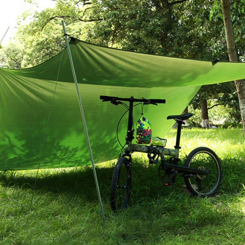 Toldo ultraligero para jardín, lona impermeable para refugio solar en la playa, 3x3M