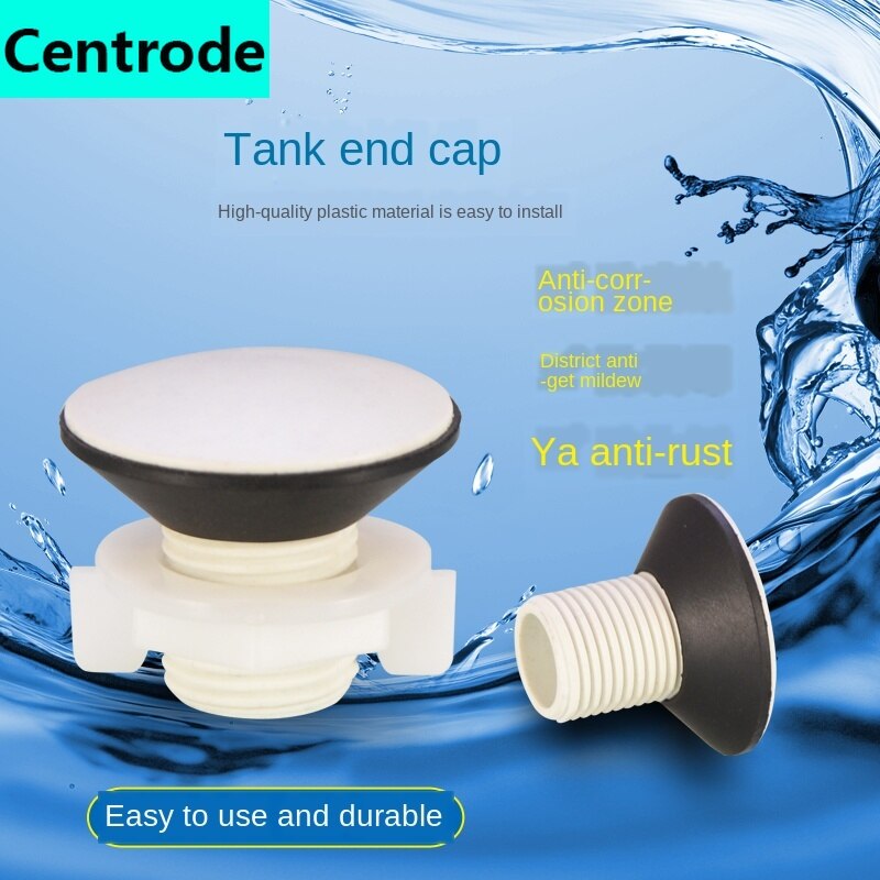 1/2Inch Toilet Tank Plug Plastic Connector Tower Fish Tank Pool Rvs Emmer Plug Cap Badkamer accessoires
