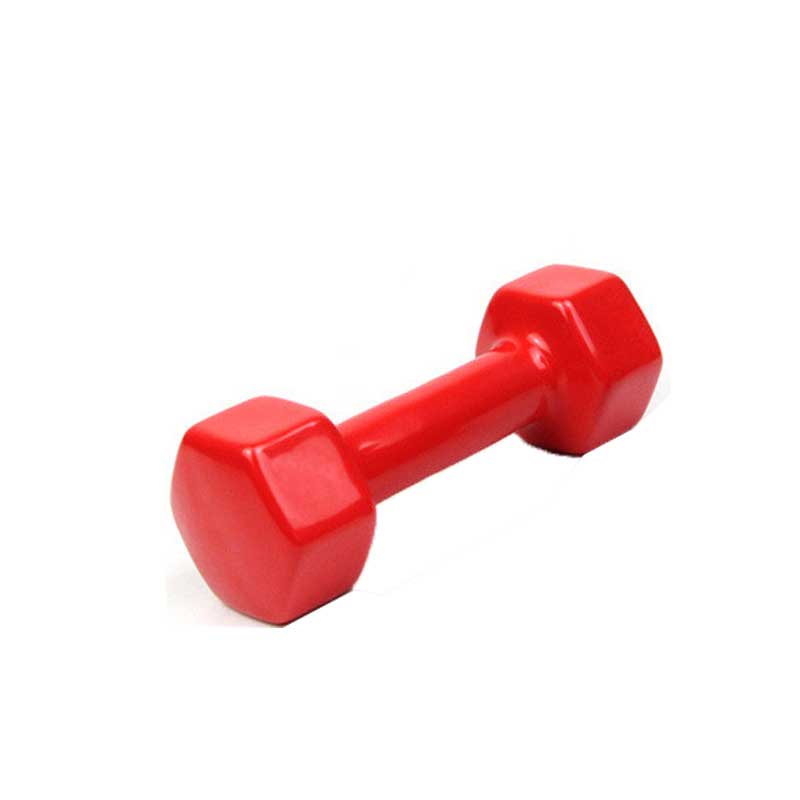 4 farver 4kg matte håndvægte rack stativ håndvægte holder vægtløftningssæt hjemme fitnessudstyr halteres rack stativ håndvægt: Glat rød 4kg