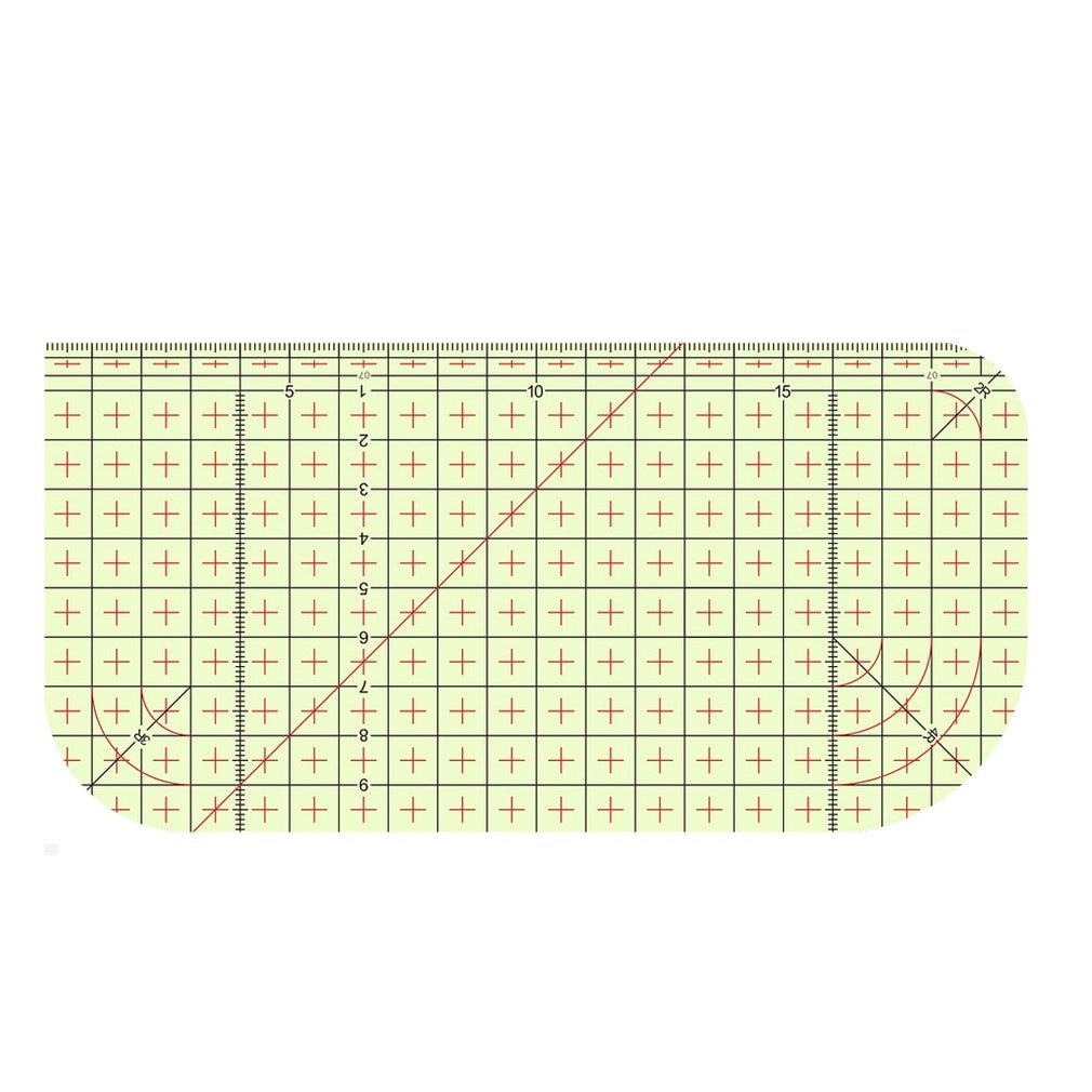 Stamping Measuring Ruler Setting Ruler High Temperature Resistance Ruler DIY Sewing Supplies Measuring Hand Tool