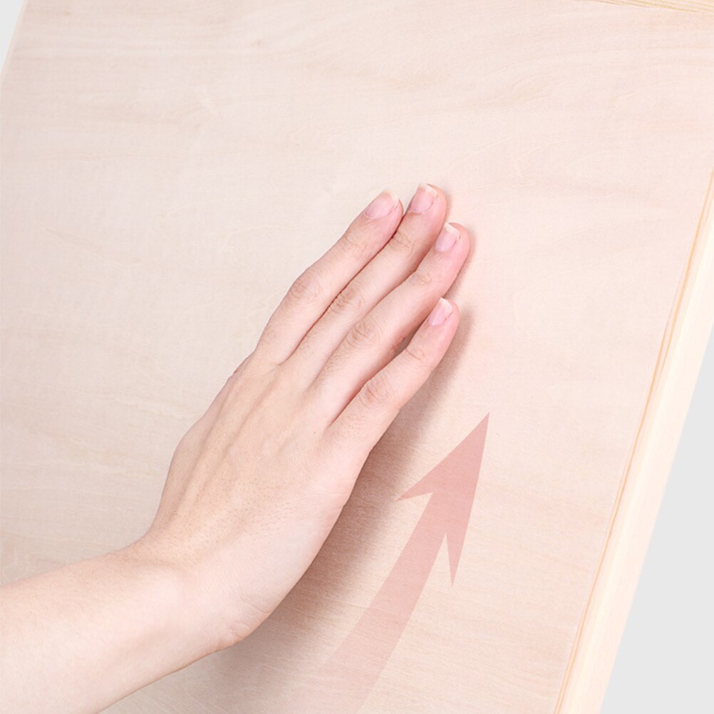 drawing on wooden board
