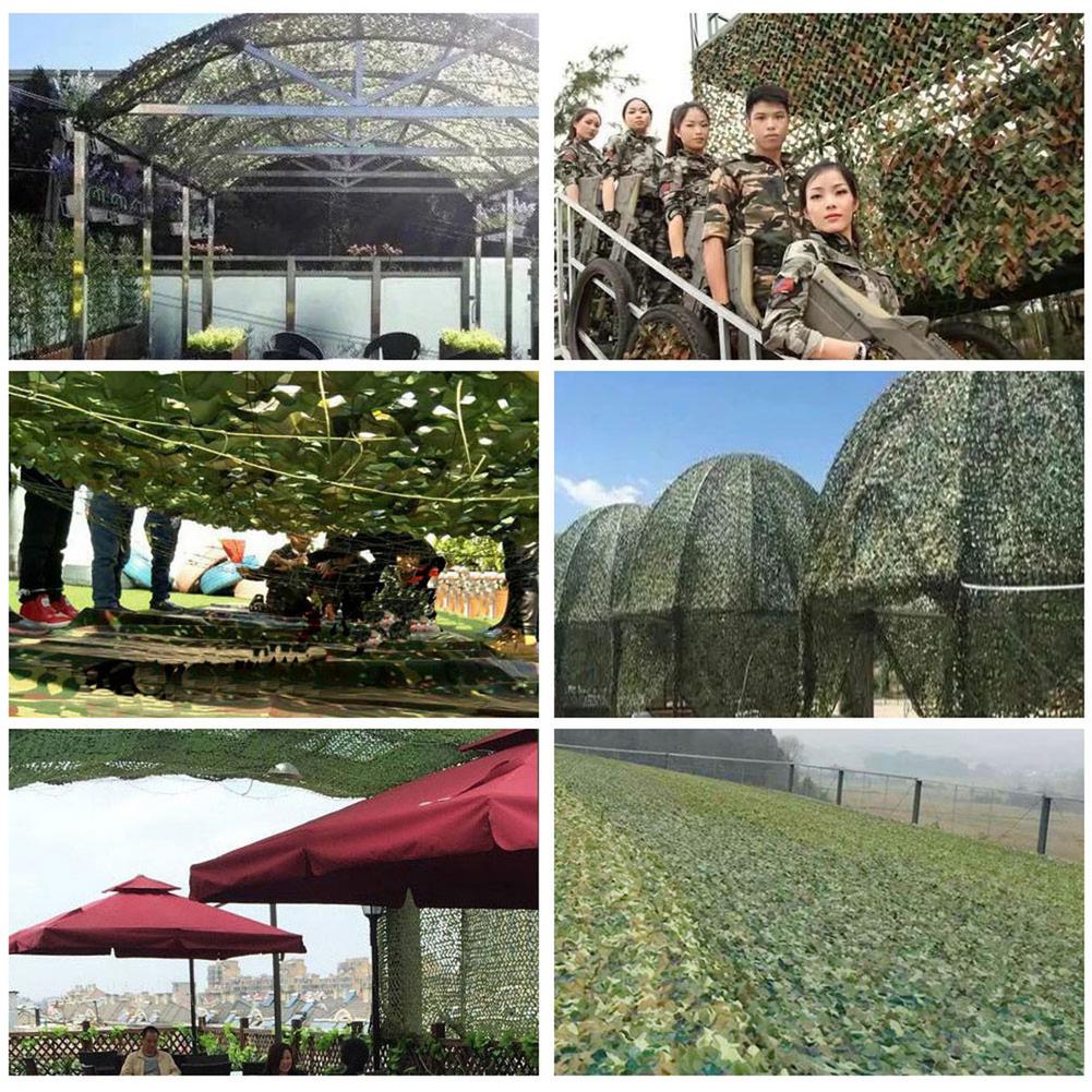 Woodland Camo Netting Camouflage Net Privacy Protection Camouflage Mesh For Outdoor Camping Forest Landscape