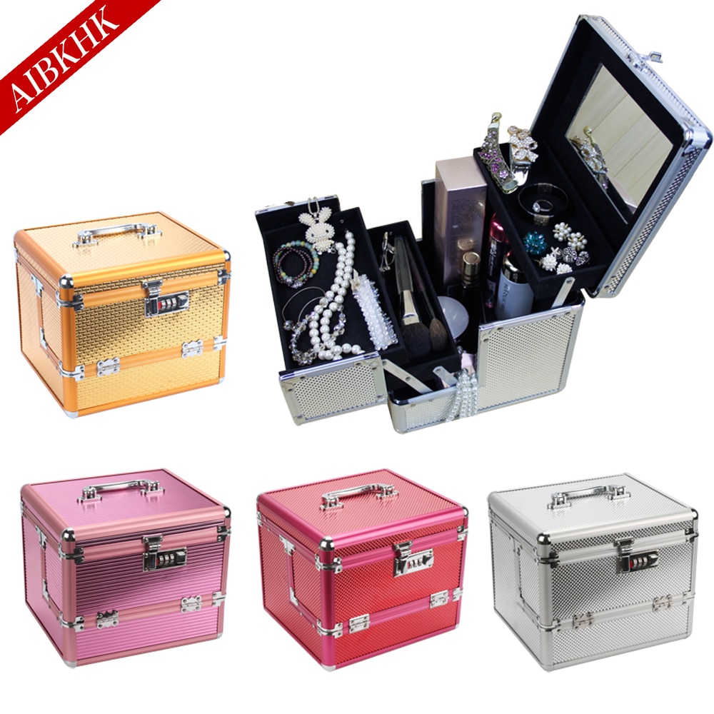 Professionele Up Tas Vrouwen Cosmetische Tassen & Case Vrouwelijke Koreaanse Makeup Box Grote Capaciteit Reizen Wassen tassen