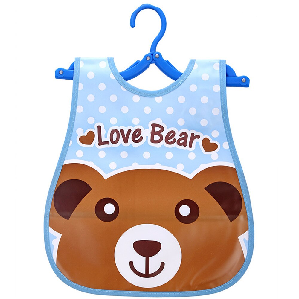 Afille Slabbers Cartoon Print Baby Spullen Plastic Waterdicht Verstelbare Baby Schort Lunch Voeden Kleding Unisex Baby Accessoires: 17