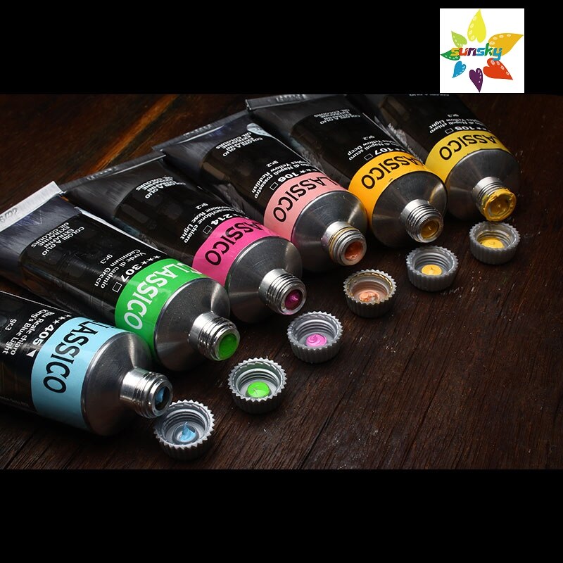 Original Italien Maimeri Classico Öl farbe gesättigt farbe röhrenförmig 60ml einzigen 77 farben Selbst ausgewählt Professionelle Kunst liefert