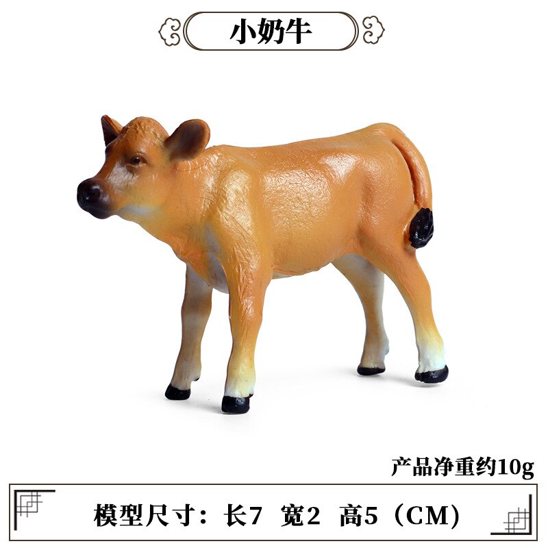 Mini Simulatie Wilde Dieren Abs Model Actiefiguren Paard Herten Kangoeroe Zebra Koe Cub Collection Educatief Speelgoed Voor Kinderen