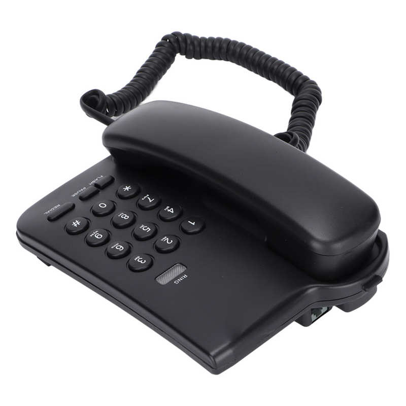 Thuis Vaste Telefoon Wandmontage Telefoon Desktop Snoer Vaste Telefoon Met Herhalen Inkomende Oproep Indicator Voor Home Office Hotel