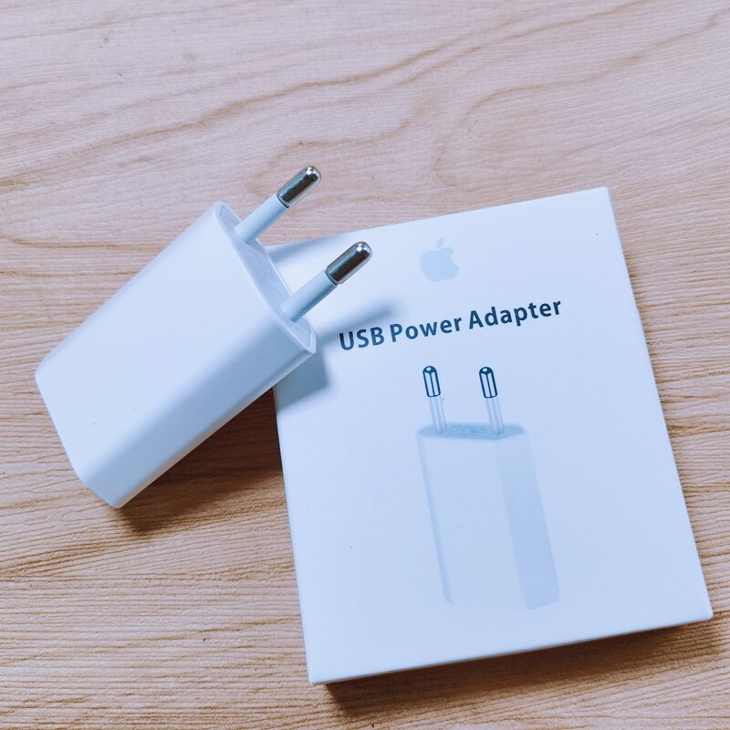 10 unids/lote 28gOriginal 5V A1399 A1400 A1385 de la UE nos enchufe cargador de pared USB adaptador de alimentación de CA iphone 5 68 7