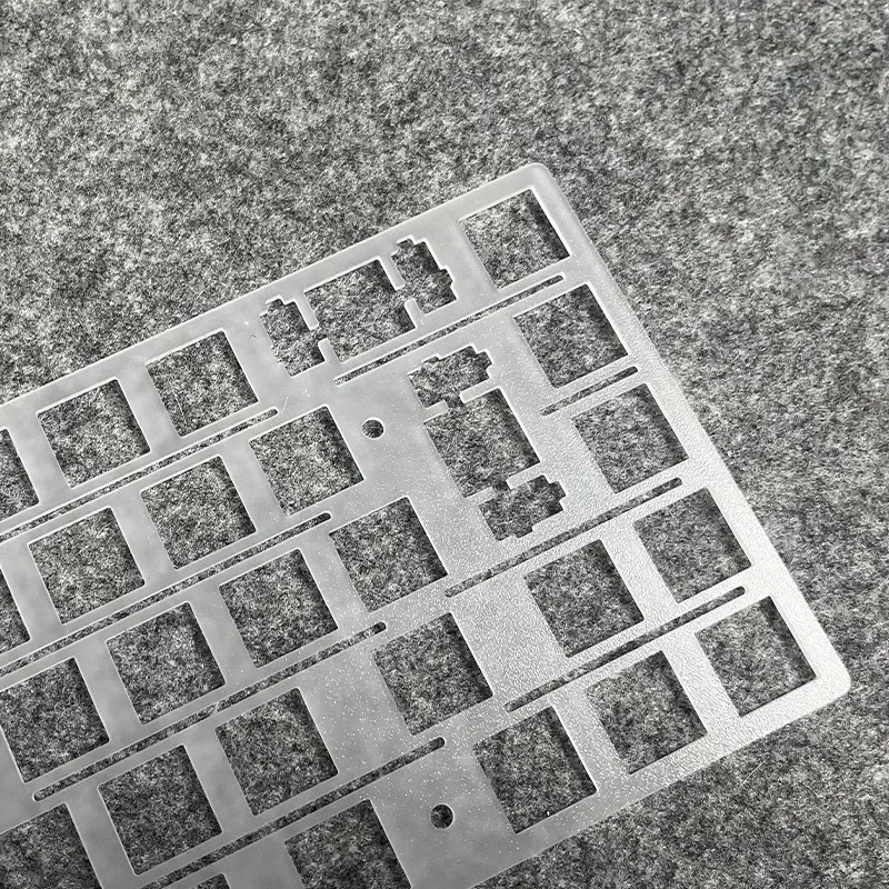 Lucky 65 Płytka pozycjonująca do klawiatury mechanicznej Tri-mode Fr4 Pom PC PP Metalowa płytka z włókna węglowego Niestandardowe akcesoria do klawiatury