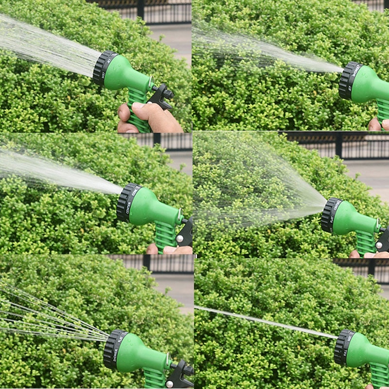 25FT-100FT Plastic Telescopische Tuinslang Irrigatie Sprinkler Tool Rekbaar Draagbare Auto Wassen Water Slang