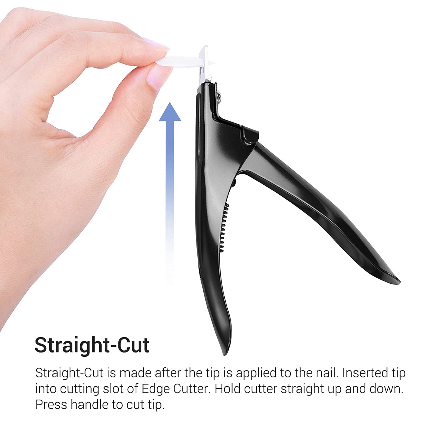 Edge Nail Tip Cutter Stainless Steel Artificial Nail Trimmer French Basic Trimming Knife