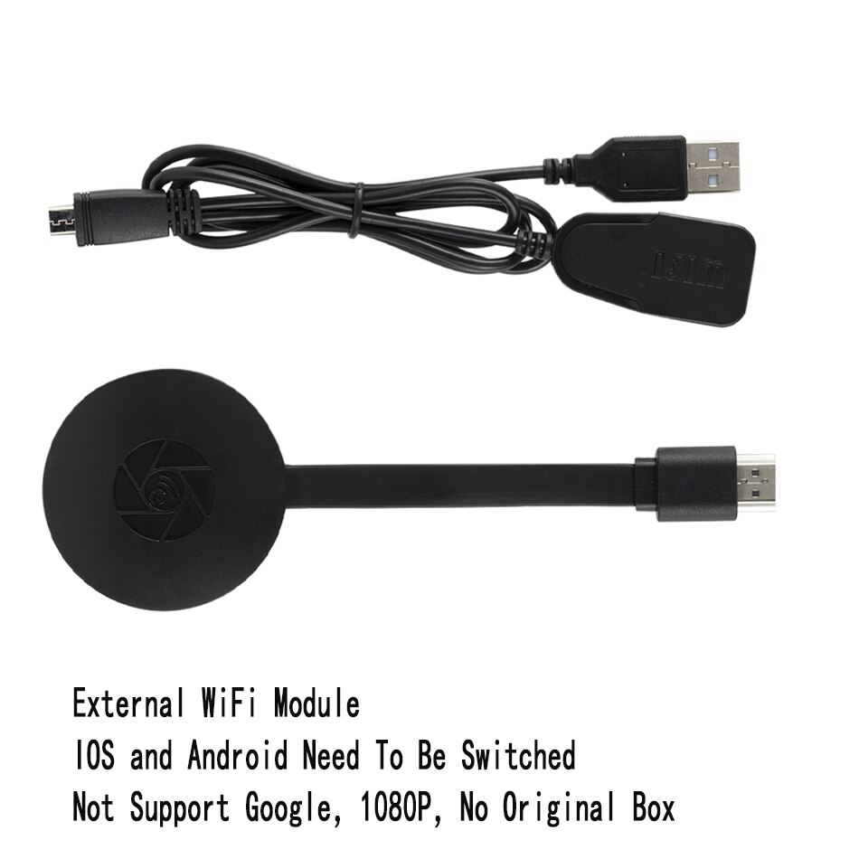 Anycast-receptor Dongle de TV M2 Plus, 1080P, compatible con HDMI, WiFi, Miracast, Airplay: G2 Plus