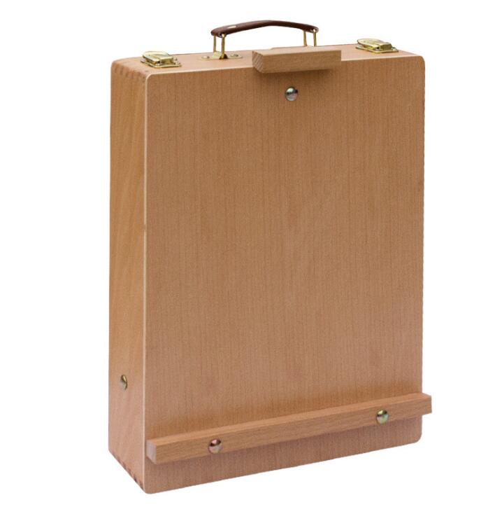 Desktop Box Easel Artist Painting Hardware AccessoriesPainting Suitcase Art Supplies