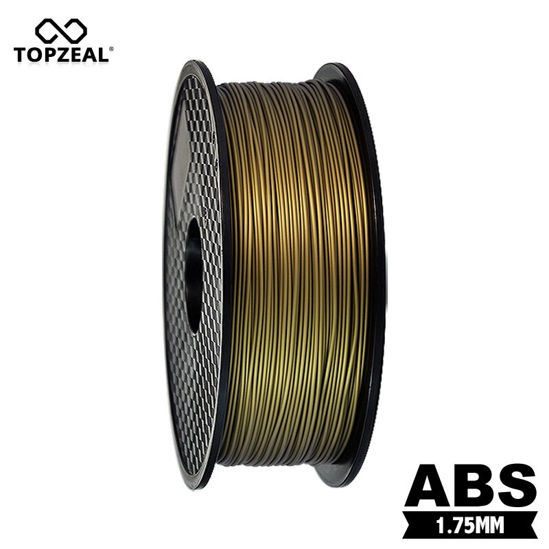 TOPZEAL Top 3D Printer Gloeidraad 1.75mm 1KG ABS Filament Materialen Brons Kleur