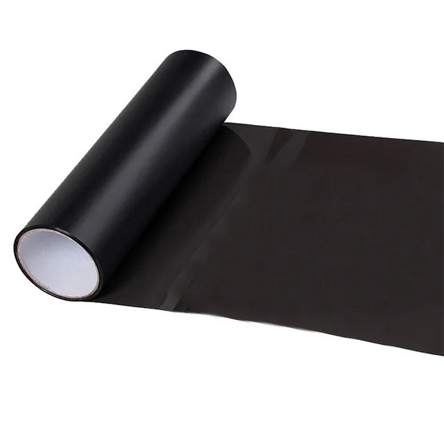 Luz de faro de coche, tinte de luz trasera, pegatina de vinilo, lámpara autoadhesiva, pegatina de luces de aluminio para accesorios de faros de coche: Blanco / Estilo 9