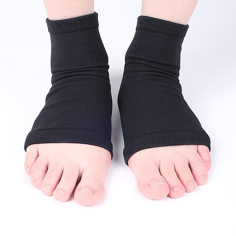 unisex Fuß Knöchel Protektoren 2 in 1 Bogen Korrektur Gel Socke Fuß Pflege Plantar Orthopädische Pad Gel Füße Socken Abdeckung