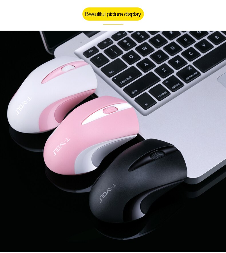 1200DPI Ergonomic Business Office Mouse 2.4GHz Wireless Mouse Wireless Computer Mouse For PC Laptop Computer Peripheral