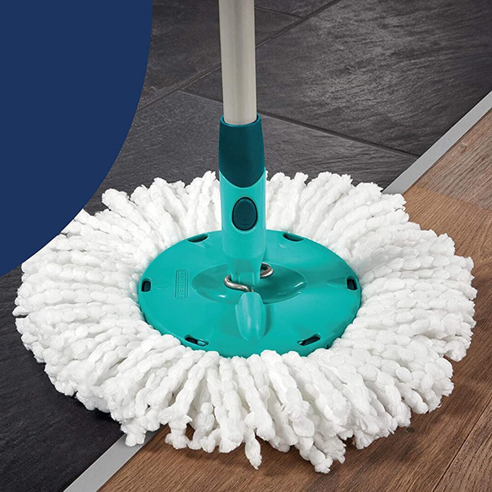 Cabeza de repuesto paño de mopa giratorio Flexible agua microfibra absorción