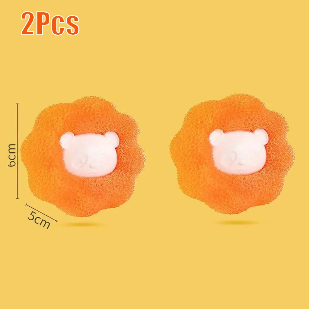 Magic Laundry ball kit reusable clothes hair cleaning tool pet hair remover washing machine cat dog hair catcher laundry ball: MULTI