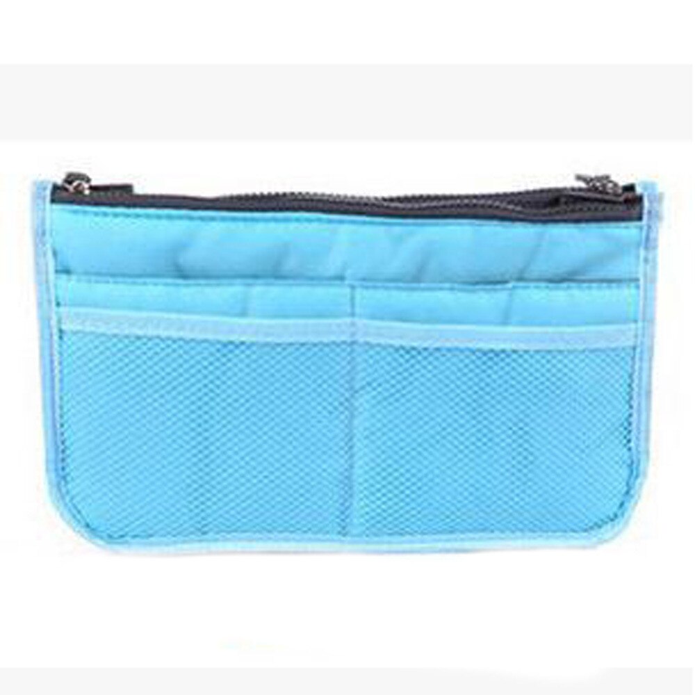 Portable Multi Function Dual Zipper Storage Bag Cosmetic Organizer Holder Outdoor Convenience Bags Sport Storage Bag