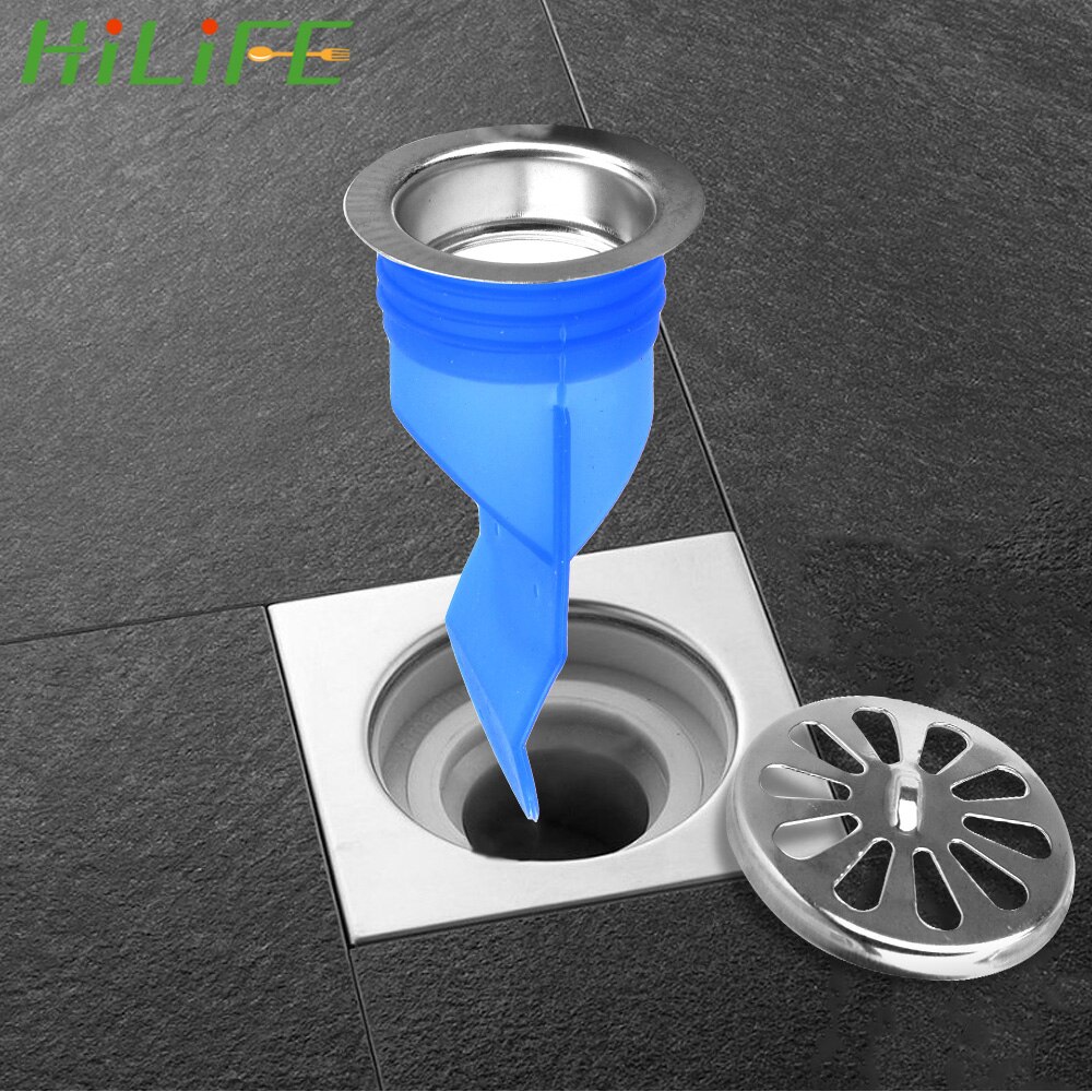 Sink Strainer Kitchen Bathroom Sewer Seal Leak Bathroom Odor-proof Leak Core Anti-clogging Down the Water Pipe Draininner Core