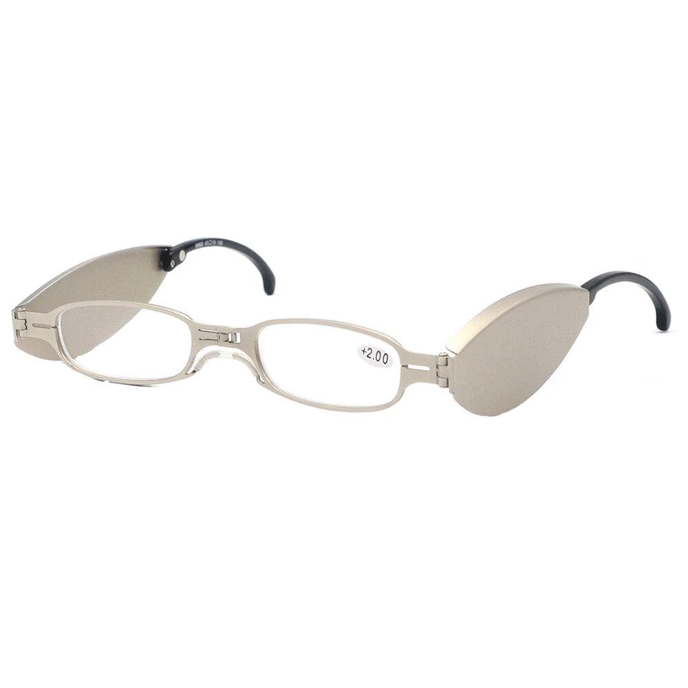 Ienjoy Mini Pocket Opvouwbare Draagbare Leesbril Opvouwbare Pocket Presbyope Bril Cool Mannen Bril Te Dragen