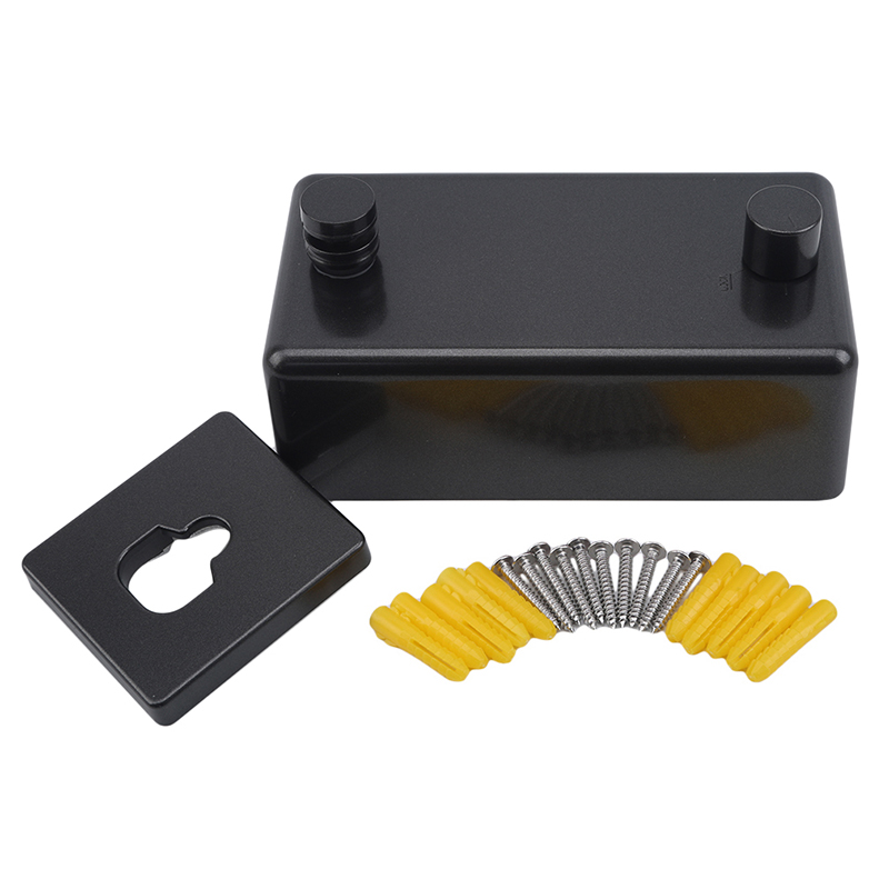 Pratico appendiabiti da parete invisibile in filo d'acciaio stendibiancheria solido retrattile per interni stendibiancheria retrattile per la casa: nero