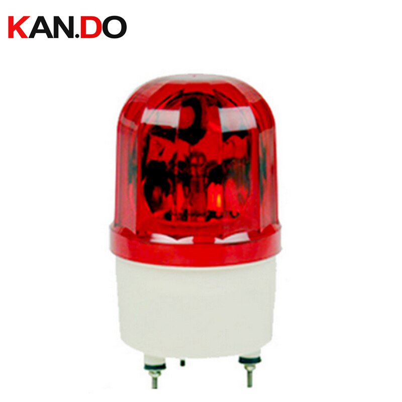 1101 220V Led Knippert Voor Alarm Wired Knipperende Led Wired Red Flash Licht Brand Licht Noodverlichting Met Geluid alarm Onderdelen