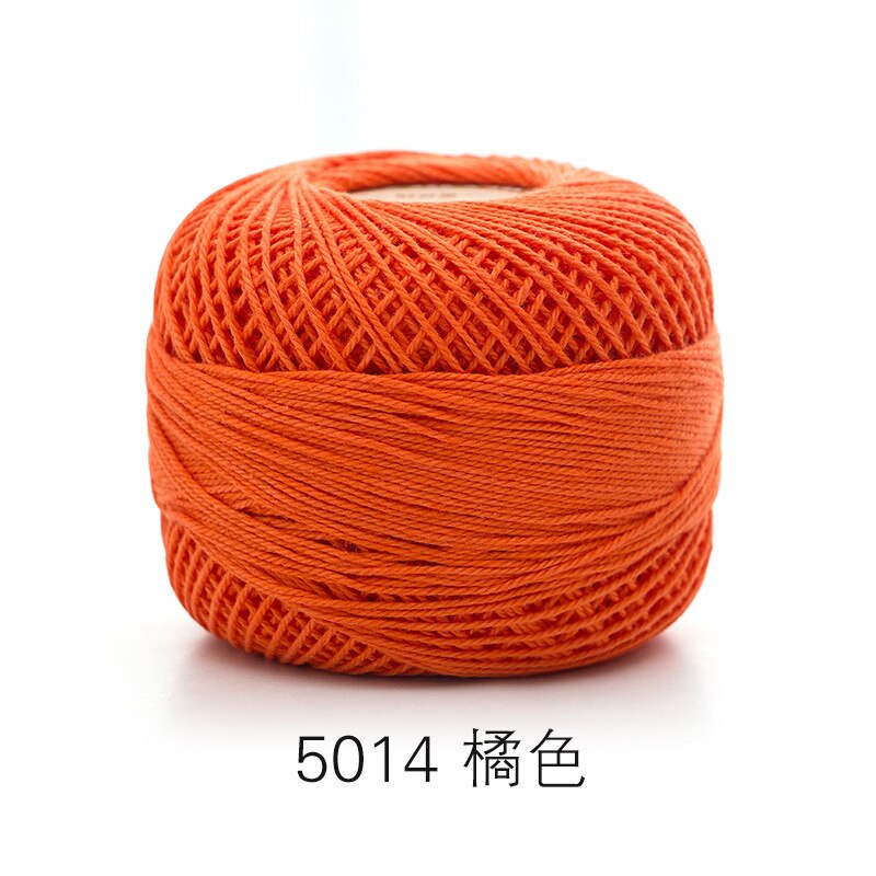 Ruyi No. 5 Lace Summer DIY Hand Knitted Crochet Mercerized Pure Cotton Yarn Knitted Yarn: 5014