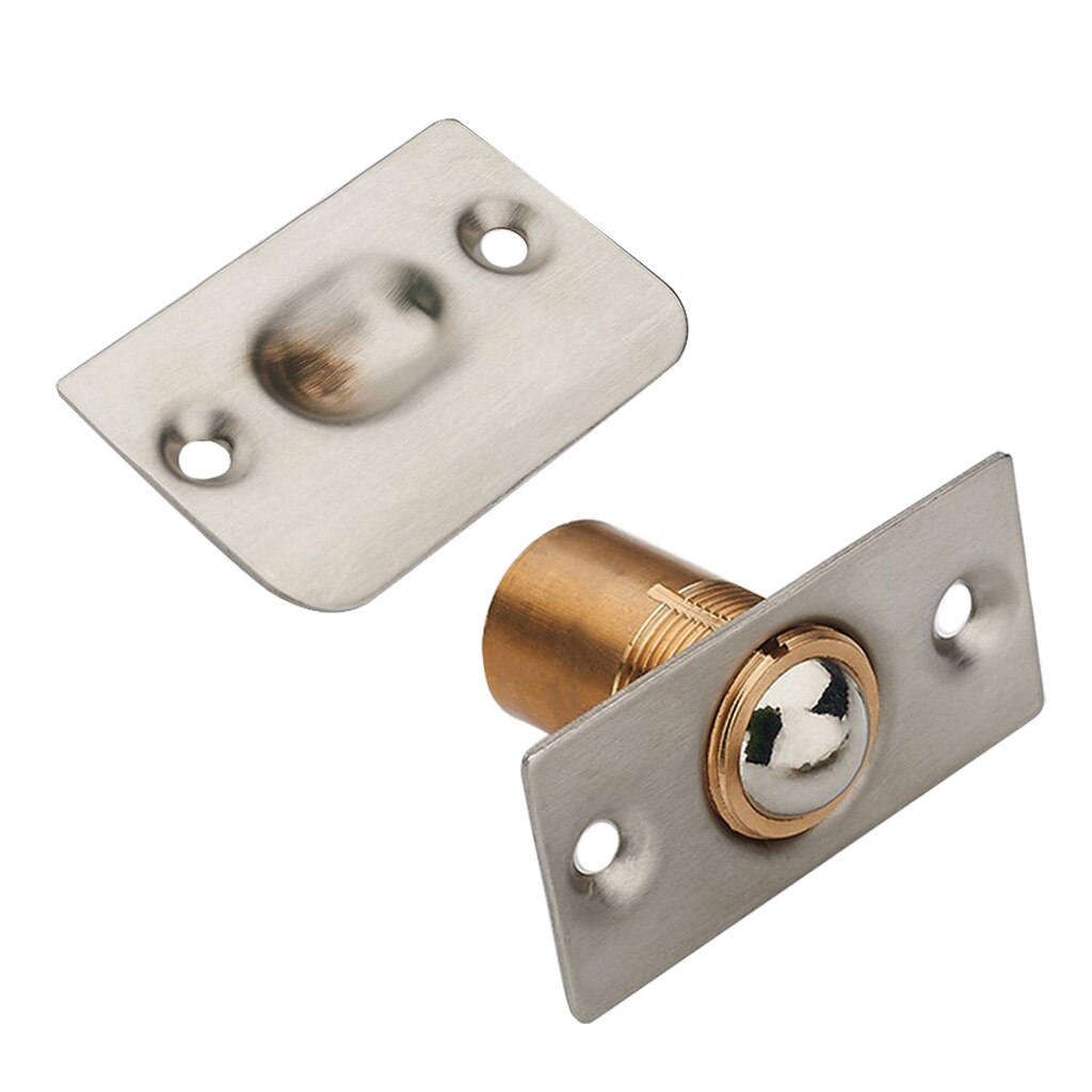Roller Ball Internal Door Spring Catch Lock Latch, Bedroom/Toilet