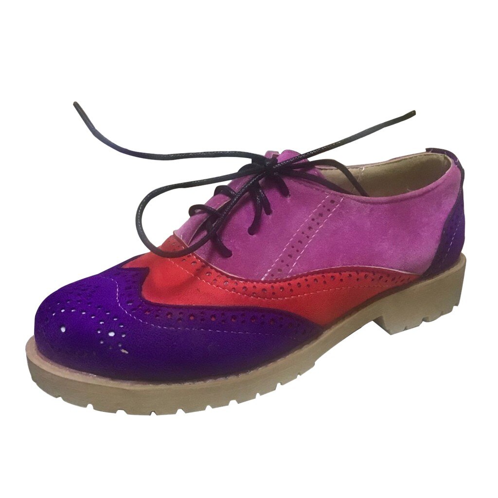 Mode Vrouwen Schoenen Leisure Vrouwen Lace-Up Comfort Ronde Neus Vierkante Hak Enkele Schoenen Enkellaarsjes Vrouwen Lopen sport Schoenen # Z: 10.5