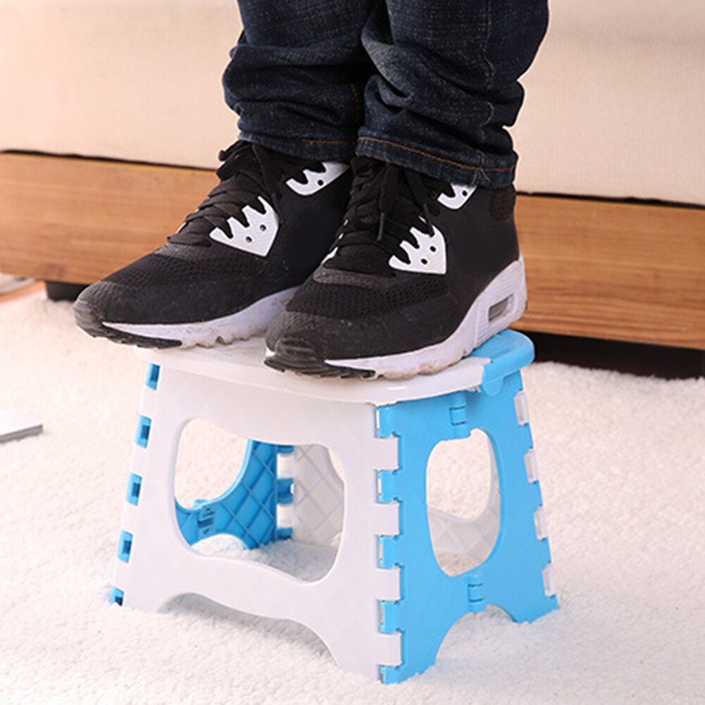 Spot Plastic Multi Purpose Folding Step Stool Home Train Outdoor Foldable Easy Storage Hogard