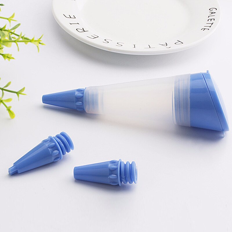 Eten Schrijfpen Chocolade Koekjes Siliconen Decorating Pennen Bakken Accessoires Pijp Gebak Nozzle Keuken Gadgets Multifunctionele