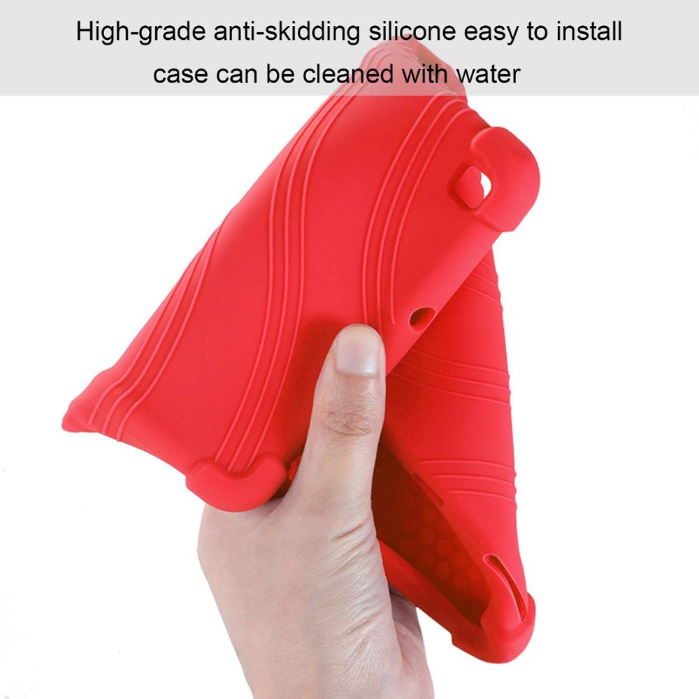 Tab A 8.0 inch Tablet Case for Samsung Galaxy Tab A 8 SM-T290 SM-T295 Silicon Protective Skin Shell Stand Funda Para Case